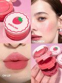 رژگونه شیگلم-قیمت خرید مناسب رژگونه و رژلب کرمی استیک توت فرنگی سه طبقه شیگلم اصل اورجینال