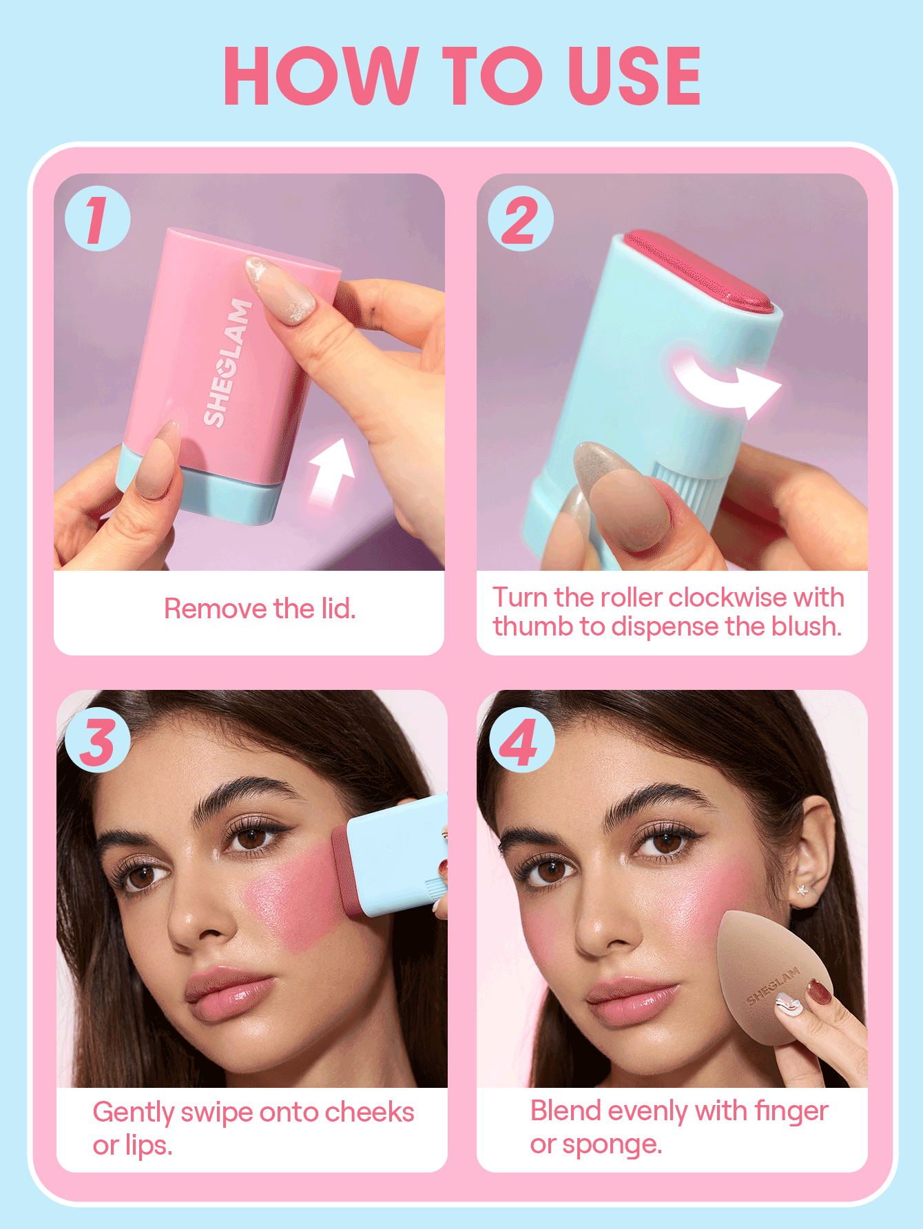 لوازم ارایشی اورجینال با قیمت مناسب در ویونا رژگونه استیکی شیگلم