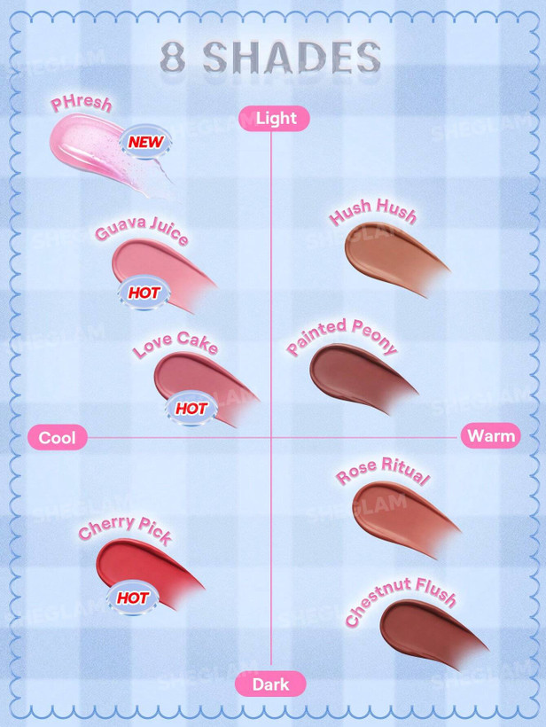 قیمت خرید مناسب رژگونه کره ای مدل Buttery Bliss Blush Stick شیگلم اورجینال ویونا
