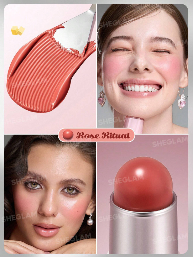 Buttery Bliss Blush Stick-Rose Ritual رژگونه کره ای شیگلم اصل اورجینال در ویونا