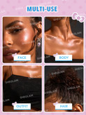 قیمت خرید مناسب هایلایتر بدن و بادی میست طرح هلو کیتی مدل Hello Kitty Highlighting Body Mist اصل اورجینال شیگلم در فروشگاه ویونا