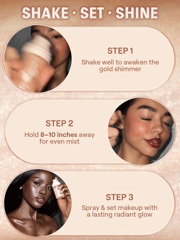 قیمت خرید مناسب اسپری فیکس شاین دار مدل Light Me Up Luminous Setting Spray شیگلم اورجینال اصل وارداتی در فروشگاه ویونا