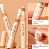 قیمت خرید مناسب کانسیلر مایع فول کاور مدل اسفنج دار شیگلم اصل اورجینال ویونا