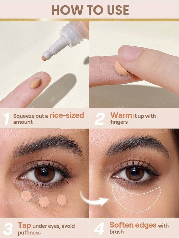 قیمت خرید مناسب کانسیلر تیوپی فول کاور مدل Poof Gone full coverage concealer اصل اورجینال ویونا