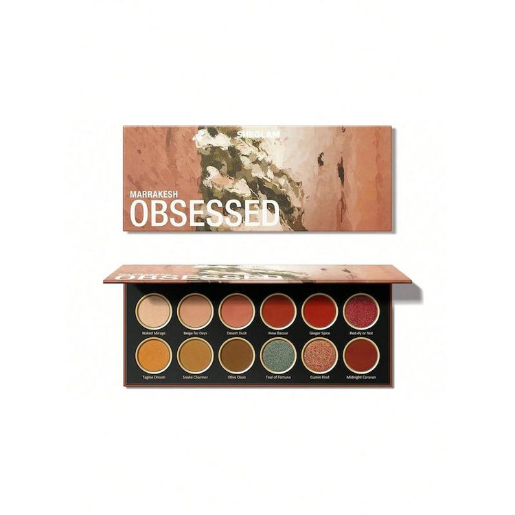 قیمت خرید مناسب پالت شیگلم سایه 12 رنگ مدل Marrakesh Obsessed اصل اورجینال در فروشگاه ویونا