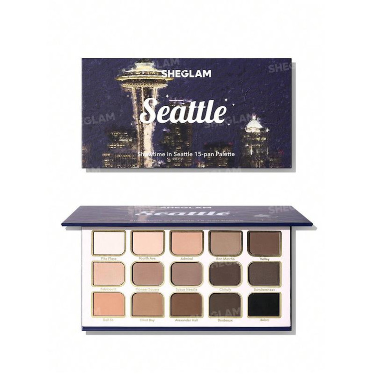 قیمت خرید مناسب پالت سایه شیگلم 15 رنگ مدل Showtime In Seattle اصل اورجینال در فروشگاه ویونا