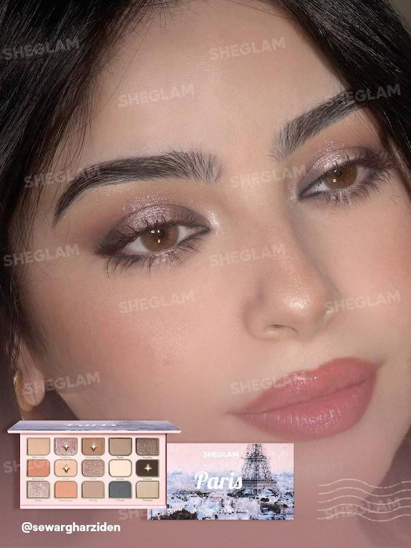 قیمت خرید مناسب پالت شیگلم سایه 15 رنگ مدل Picnic In Paris اصل اورجینال در فروشگاه ویونا