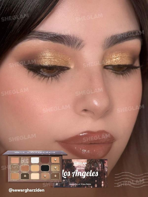 قیمت خرید مناسب پالت سایه شیگلم 15 رنگ مدل Matinee In L.A اصل اورجینال در ویونا