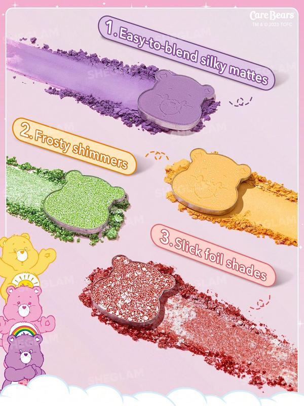 قیمت خرید مناسب پالت سایه 12 رنگ مدل خرس مهربون Care Bears اصل اورجینال ویونا