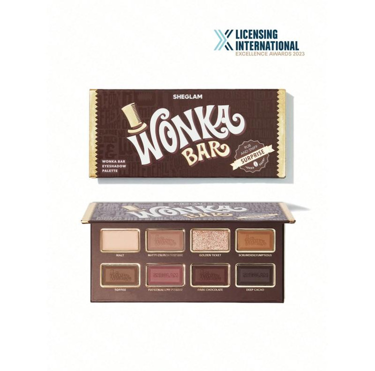 قیمت خرید پالت سایه 8 رنگ مدل willy wonka شیگلم اصل اورجینال ویونا