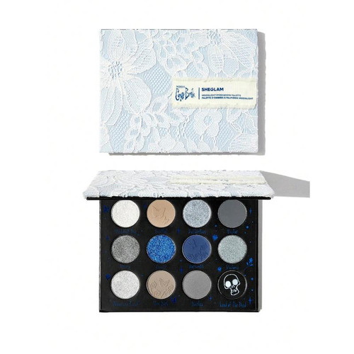 قیمت خرید پالت سایه 12 رنگ مدل Moonlight Eyeshadow شیگلم اصل اورجینال فروشگاه ویونا