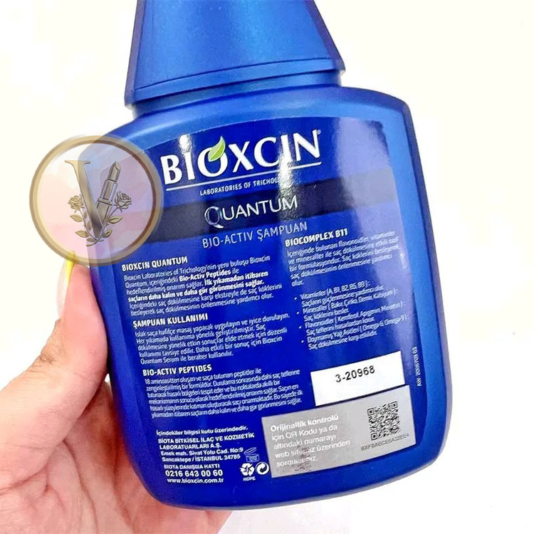 شامپو ضد ریزش مو خشک و نرمال بیوکسین 300ml | شامپو گیاهی پیگمنت بالا ویونا