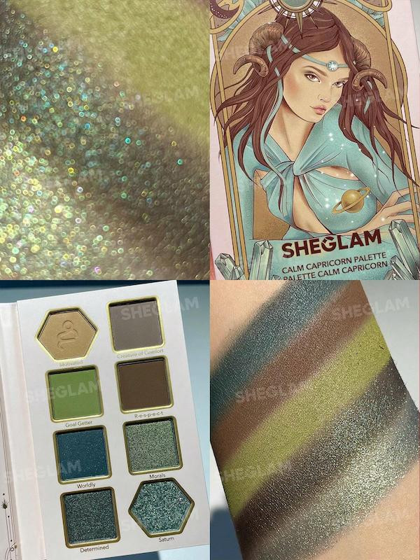 قیمت خرید مناسب پالت سایه 8 رنگ مدل calm capricorn شیگلم اصل اورجینال در فروشگاه ویونا