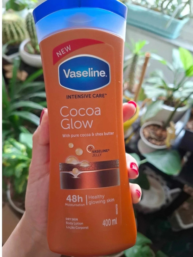 COCOA GLOW INTENSIVE CARE BODY LOTION vaseline orginal in vionaa.ir