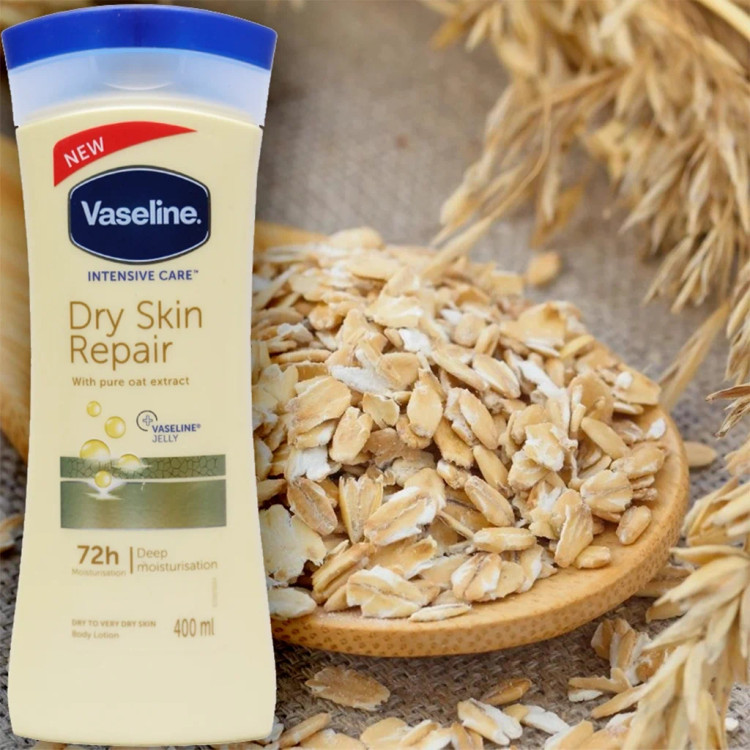 لوسیون بدن جو دوسر وازلین Vaseline Dry Skin Repair اصل | خرید لوسیون بدن 400 میل کره جنوبی | ضمانت اصالت ویونا
