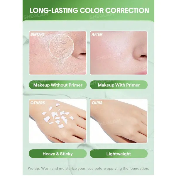 قیمت خرید مناسب پرایمر از بین برنده قرمزی پوست مدل Even better شیگلم اصل اورجینال فروشگاه ویونا