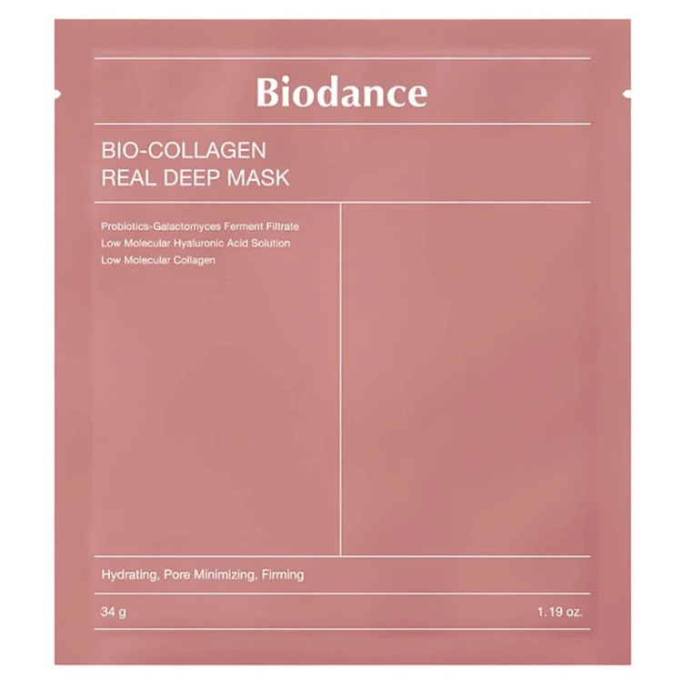 قیمت خرید مناسب ماسک تخصصی آبرسان و ضدچروک بایودنس اورجینال بیوکلاژن Bio Collagen (صورتی) فروشگاه ویونا