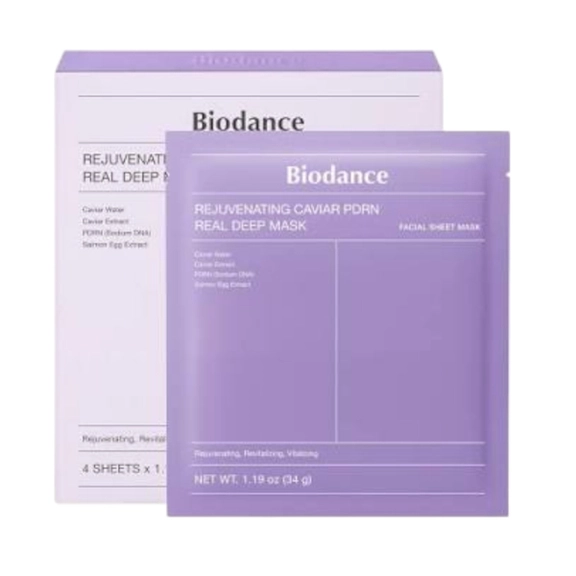 ماسک خاویار Biodance Caviar Firming Mask اورجینال ضد چروک و آبرسان قوی