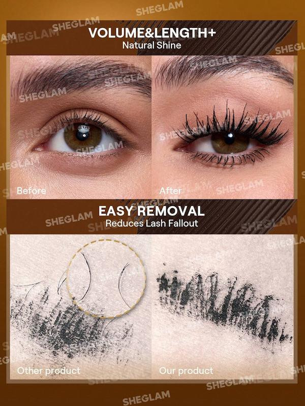 اصل قیمت خرید مناسب ریمل دو سر حجم دهنده و تقویت کننده مدل طلایی شیگلم اصل اورجینال فروشگاه ویونا