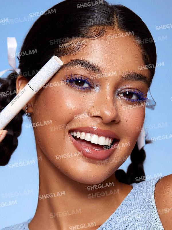 ریمل رنگی آبی Sheglam Blue Mascara اورجینال حجم دهنده