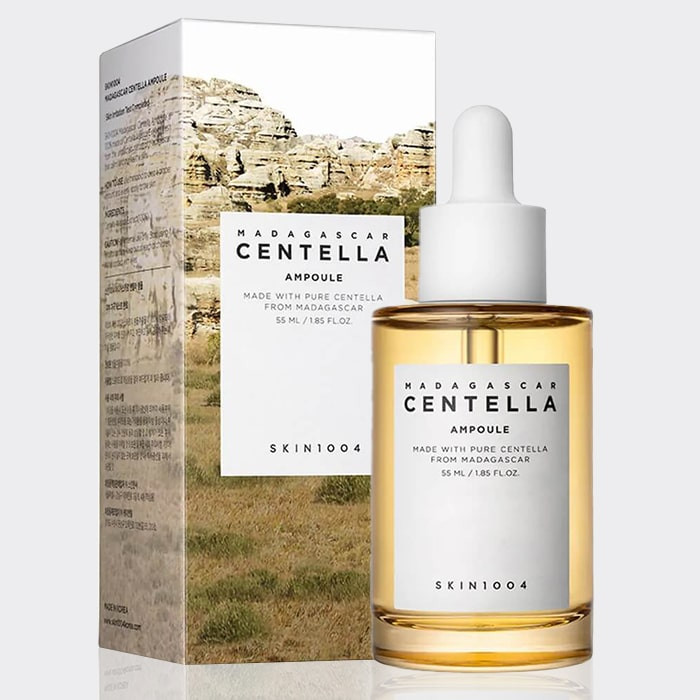 سرم ضدالتهاب و قرمزی پوست ماداگاسکار مدل آسیاتیکا مناسب انواع پوست برند سنتلا اورجینال _ فروشگاه ویونا