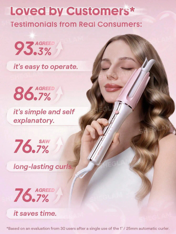 نحوه استفاده آسان از دستگاه کرلی دکمه قلبی شیگلم اصل