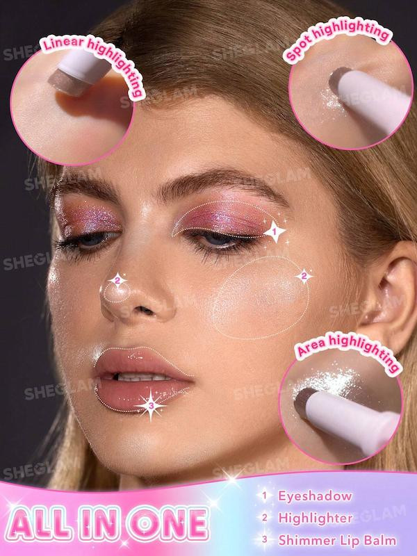 خرید اینترنتی سایه چشم Crystal Jelly شیگلم اصل | قیمت سایه ژلهای استیکی شایندار | ویونا