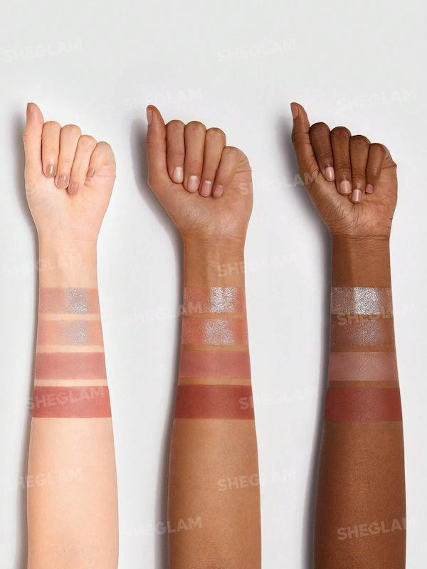 سایه شیگلم-پالت سایه 4 رنگ با پیگمنت بالا مدل Spellbound شیگلم اصل اورجینال ویونا