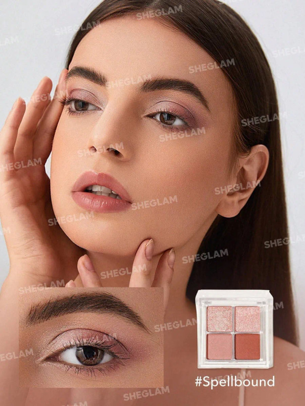 محصولات شیگلم - پالت سایه 4 رنگ با پیگمنت بالا مدل Spellbound شیگلم اصل اورجینال ویونا