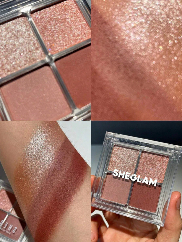 پالت سایه 4 رنگ با پیگمنت بالا مدل Spellbound شیگلم اصل اورجینال ویونا