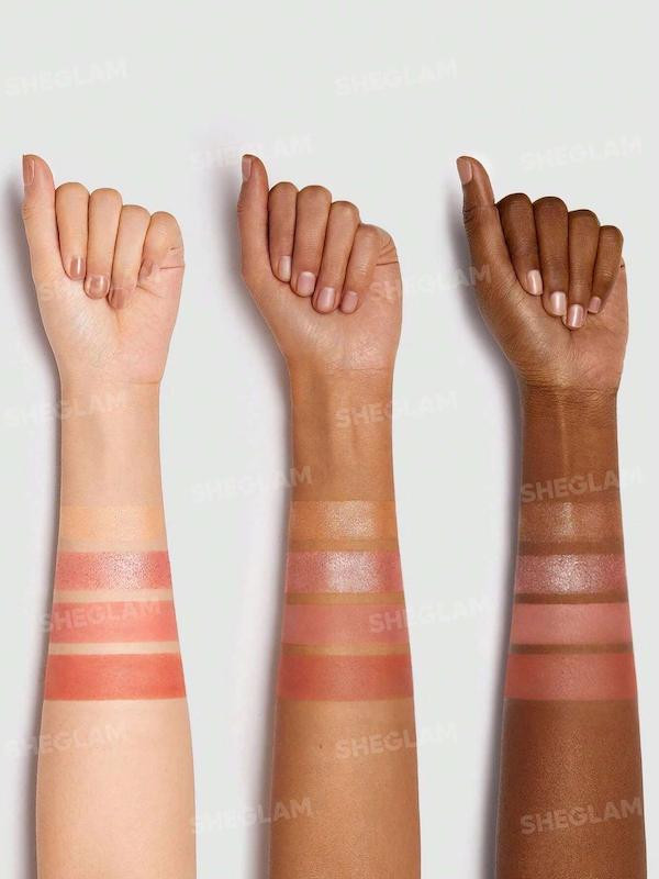 سایه 4 رنگ با پیگمنت بالا مدل Charm school شیگلم اصل اورجینال ویونا