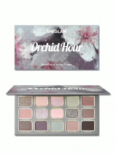 پالت سایه ترند شیگلم-قیمت خرید مناسب پالت سایه 15 رنگ مدل Orchid Hour شیگلم اصل اورجینال فروشگاه ارایشی بهداشتی ویونا
