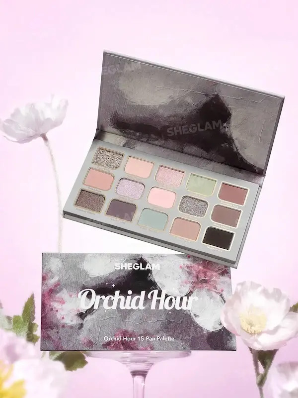 قیمت خرید مناسب پالت سایه 15 رنگ مدل Orchid Hour شیگلم اصل اورجینال فروشگاه ارایشی بهداشتی ویونا