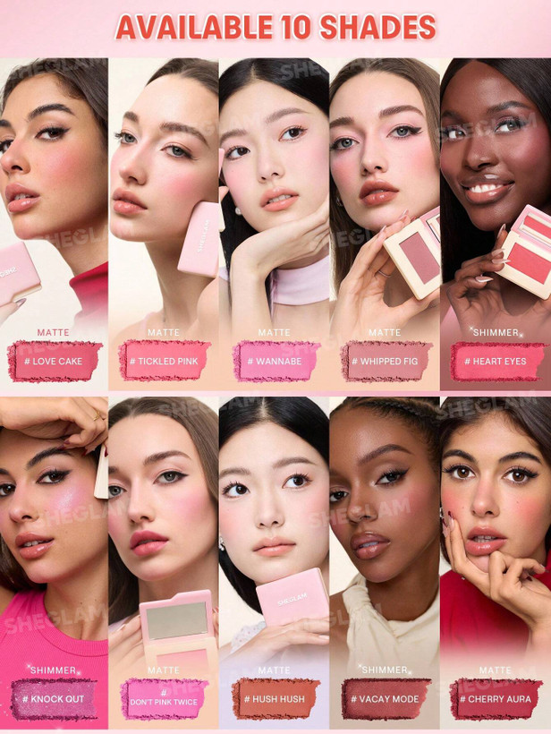 رژگونه Dream Touch شیگلم با پیگمنت بالا فروشگاه آرایشی و بهداشتی ویونا