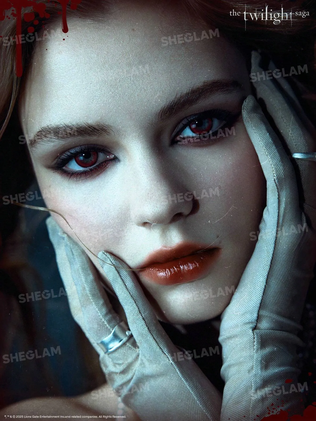 سواچ سه شید تینت لب توایلایت شیگلم (Wolf Pack، Bitten، Heart Beat) روی رنگهای پوست مختلف - فروشگاه آرایشی و بهداشتی ویونا