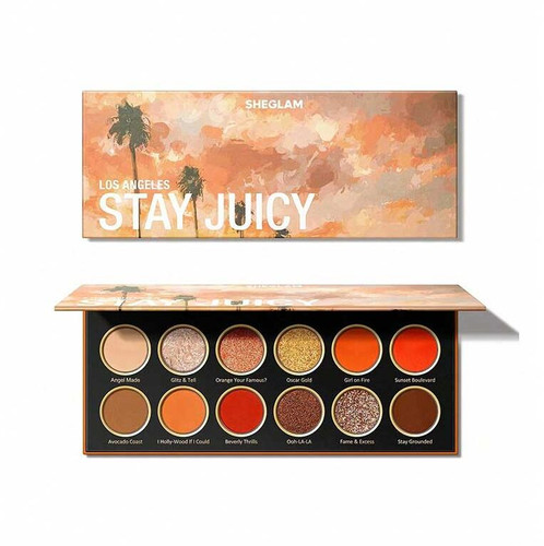 خرید پالت سایه شیگلم Stay Juicy LA با تخفیف و ارسال فوری فروشگاه آرایشی و بهداشتی ویونا