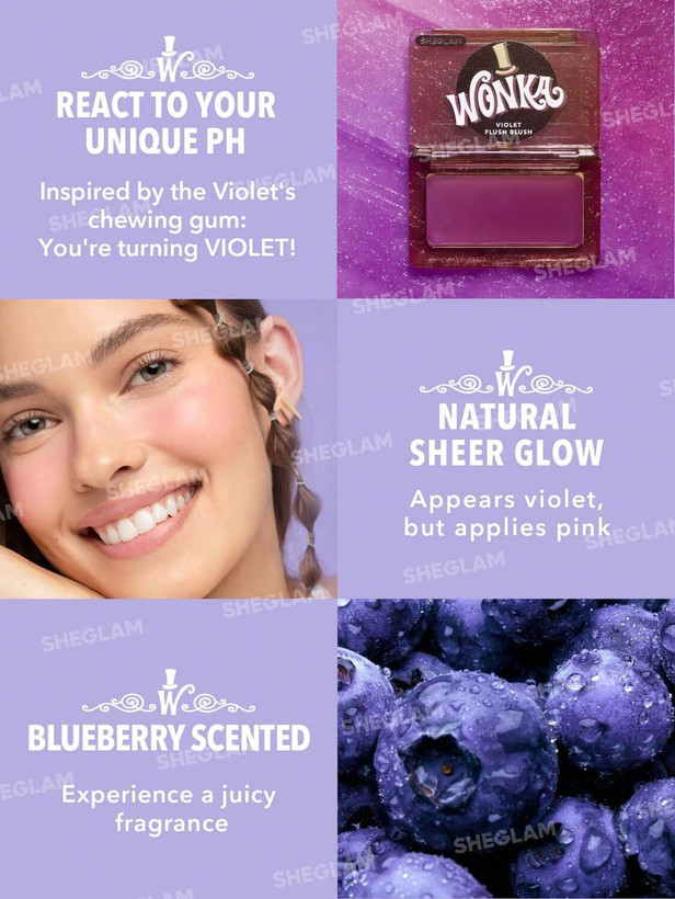 رژگونه کرمی ویلی ونکا مدل Violet Flush | آرایشی و بهداشتی ویونا