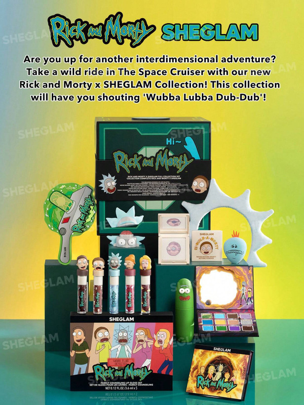 پودر فیکس Rick and Morty Never Ricking Morty Setting Powder شیگلم SHEGLAM فروشگاه آرایشی و بهداشتی ویونا