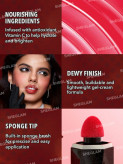 رژگونه ژل کرمی شیگلم با اپلیکاتور اسفنجی فروشگاه آرایشی و بهداشتی ویونا