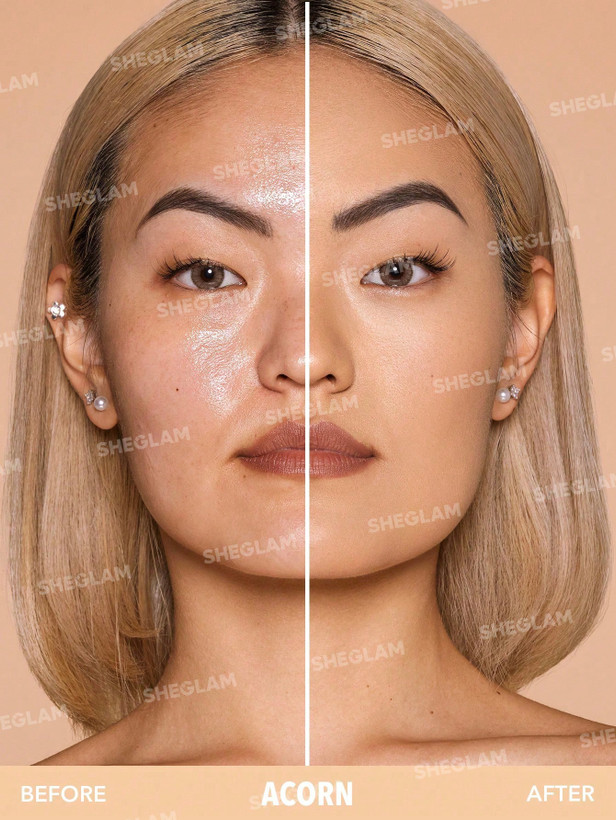 قیمت خرید مناسب پنکک کرم پودری مات فول کاور مدل Focus High Coverage Powder Foundation شیگلم اصل اورجینال فروشگاه ویونا