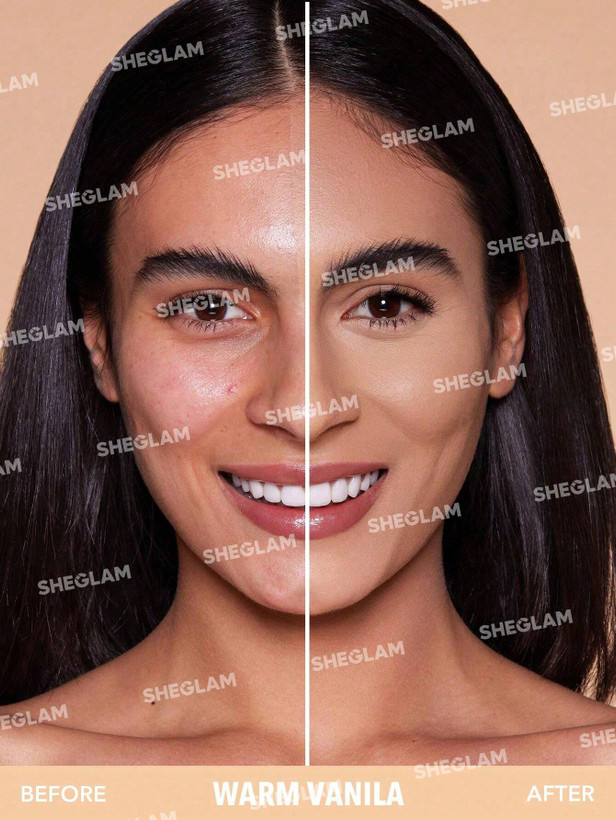 قیمت خرید مناسب پنکک کرم پودری مات فول کاور مدل Focus High Coverage Powder Foundation شیگلم اصل اورجینال فروشگاه ویونا
