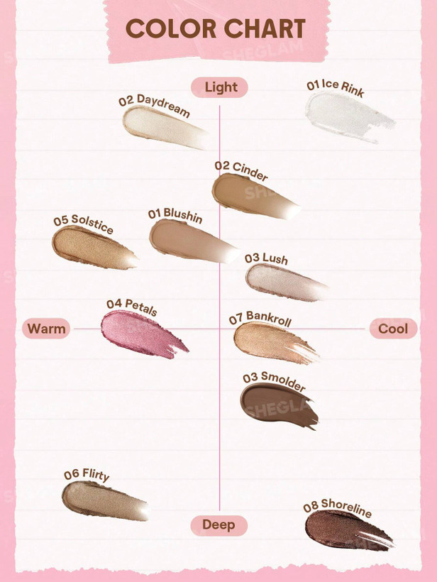سایه چشم کرمی ضدآب شیگلم Creamsicle Eyeshadow Stick - ویونا
