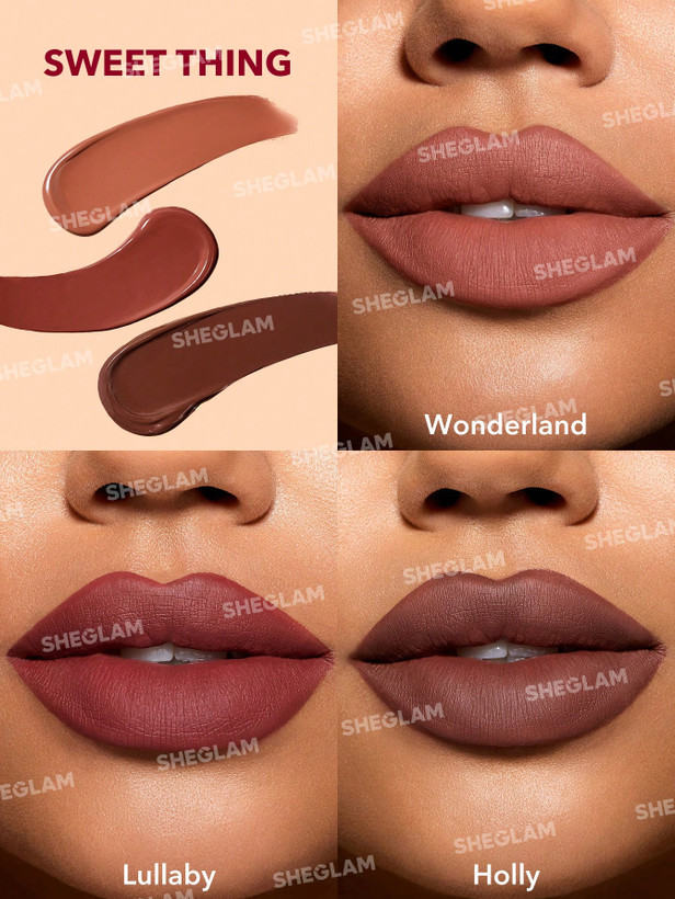 Matte Allure Mini Liquid Lipstick Set - Sweet Thing