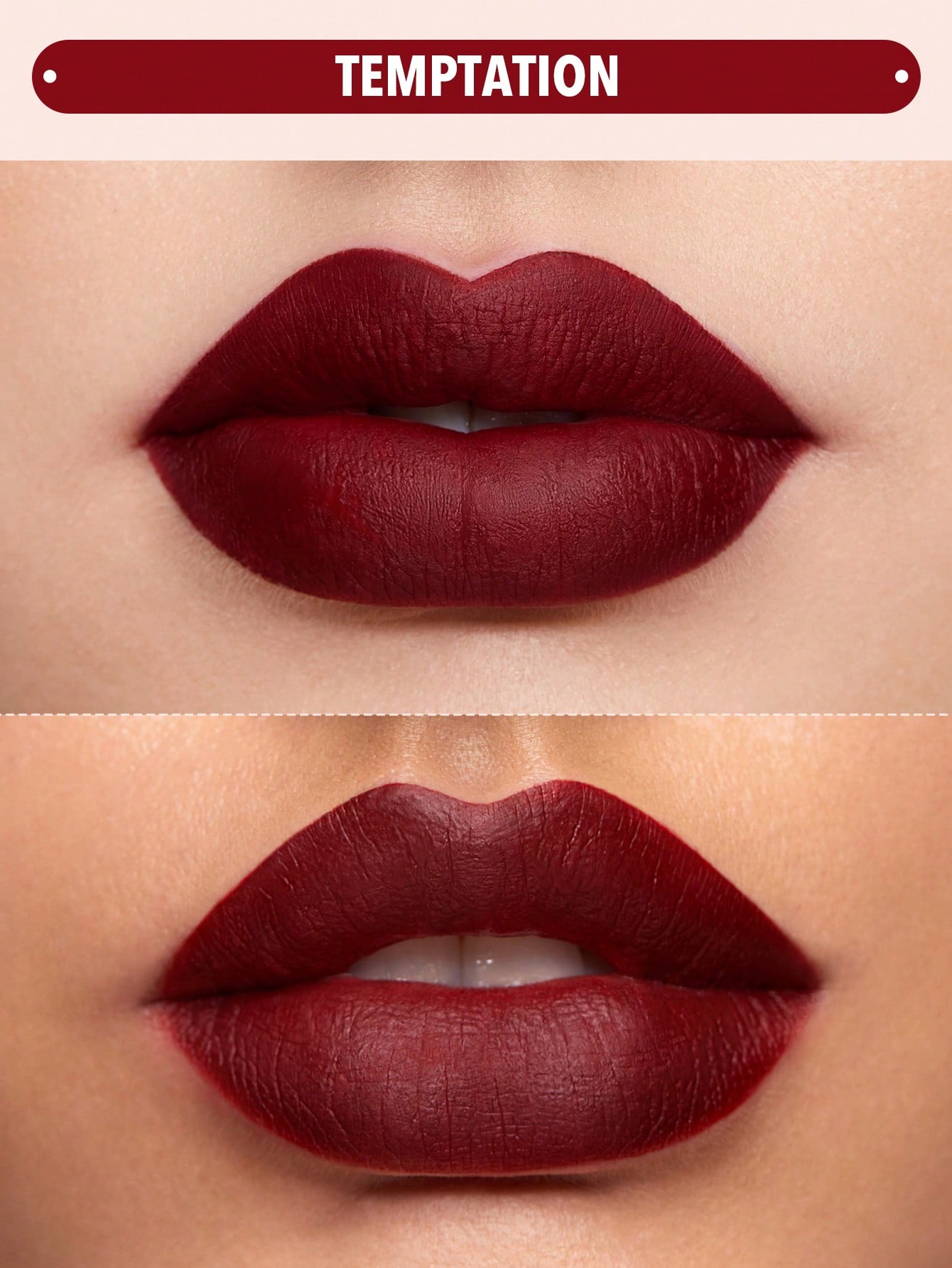 خرید رژ مایع شیگلم رنگ Temptation بنفش شرابی - فروشگاه آرایشی و بهداشتی ویونا