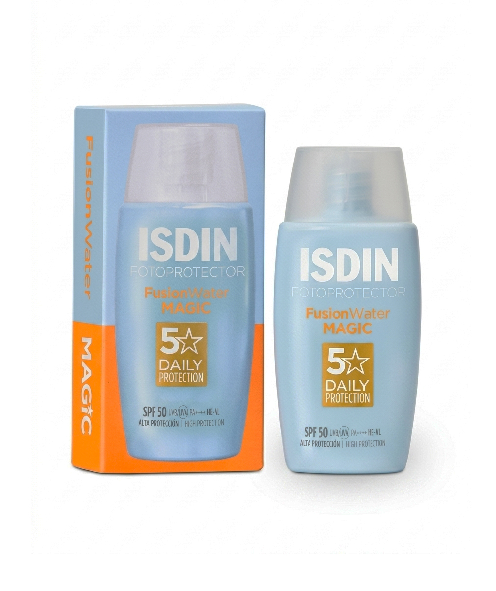 کرم ضدآفتاب بدون رنگ فیوژن واتر مجیک SPF50 | آرایشی بهداشتی ویونا
