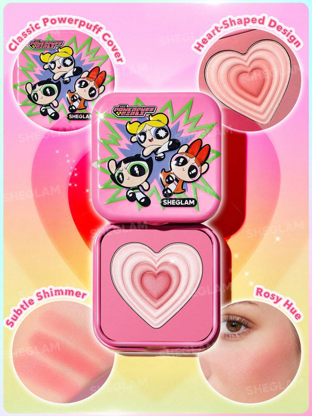 خرید رژگونه اورجینال The Powerpuff Girls x SHEGLAM - فروشگاه آرایشی و بهداشتی ویونا