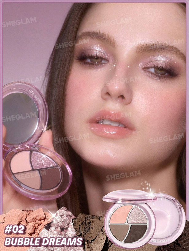 پالت سایه مینی 4 رنگ Bubble Dreams | آرایشی بهداشتی ویونا