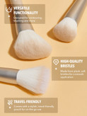 خرید ست براش ابرو و گونه Glam 101 شیگلم فروشگاه آرایشی ویونا