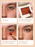 اصلاح کننده رنگ دور چشم شیگلم سه رنگ Peach Apricot Paprika فروشگاه آرایشی ویونا
