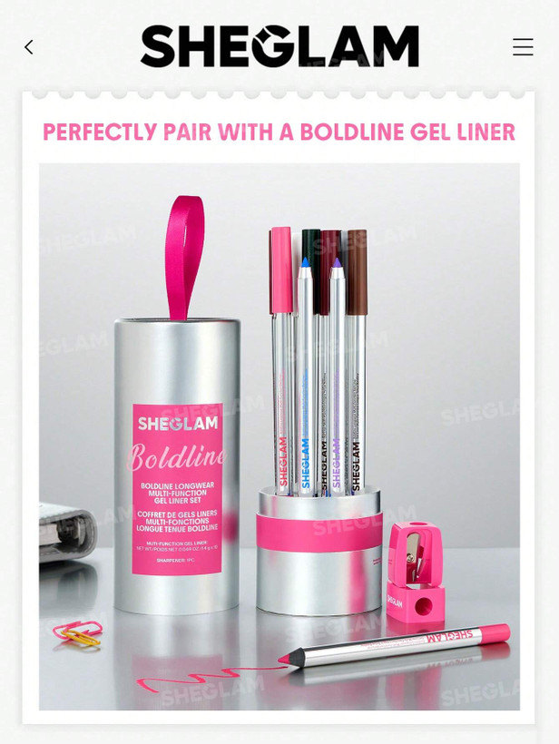 تراش مداد ژلی اورجینال Boldline فروشگاه آرایشی و بهداشتی ویونا